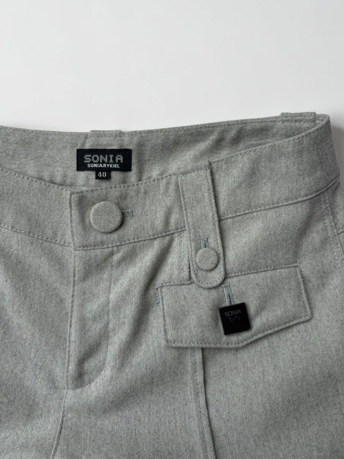Vintage Sonia Rykiel Capri Pants | French Designer Trousers