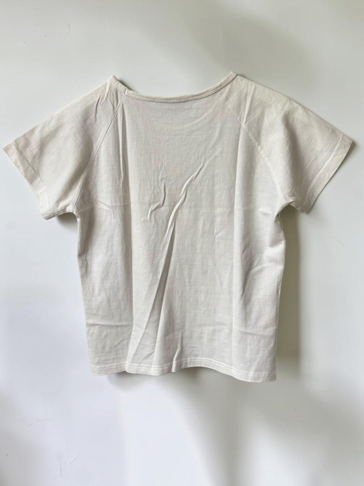 Vintage Dolce and Gabbana white graphic tee close up