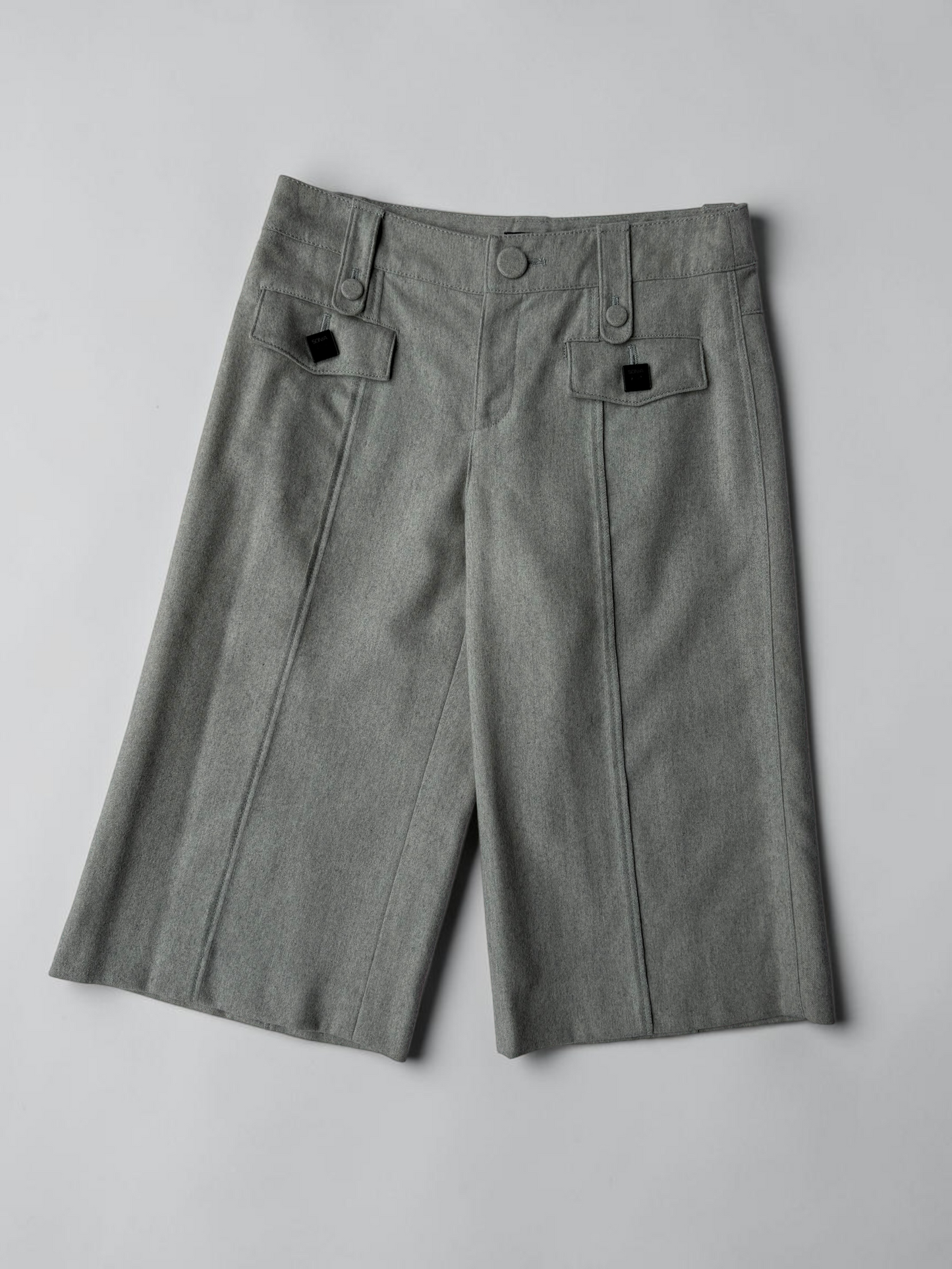 Vintage Sonia Rykiel Capri Pants | French Designer Trousers