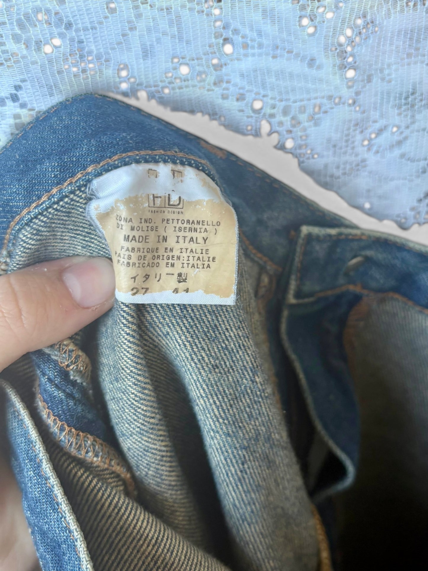 Vintage Just Cavalli Embroidered Flare Jeans | Y2K Designer Denim