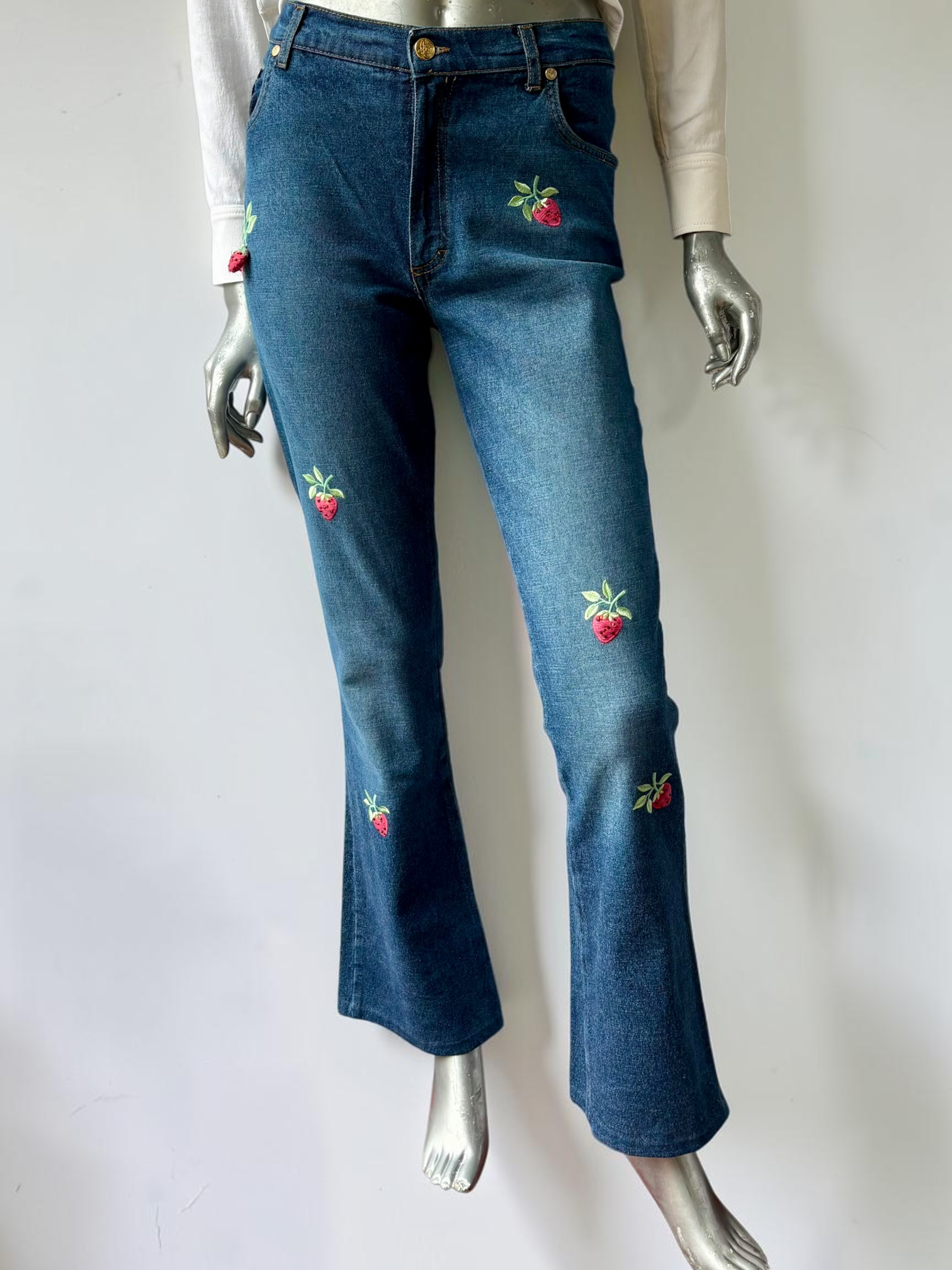 Vintage Blumarine Jeans label detail