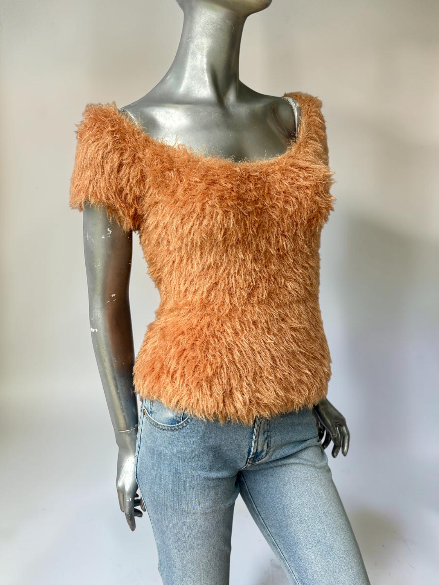 Vintage La Perla top fabric composition label