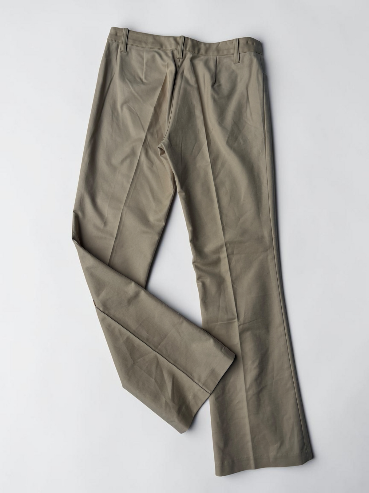 Vintage Luccica trousers panel detail close up