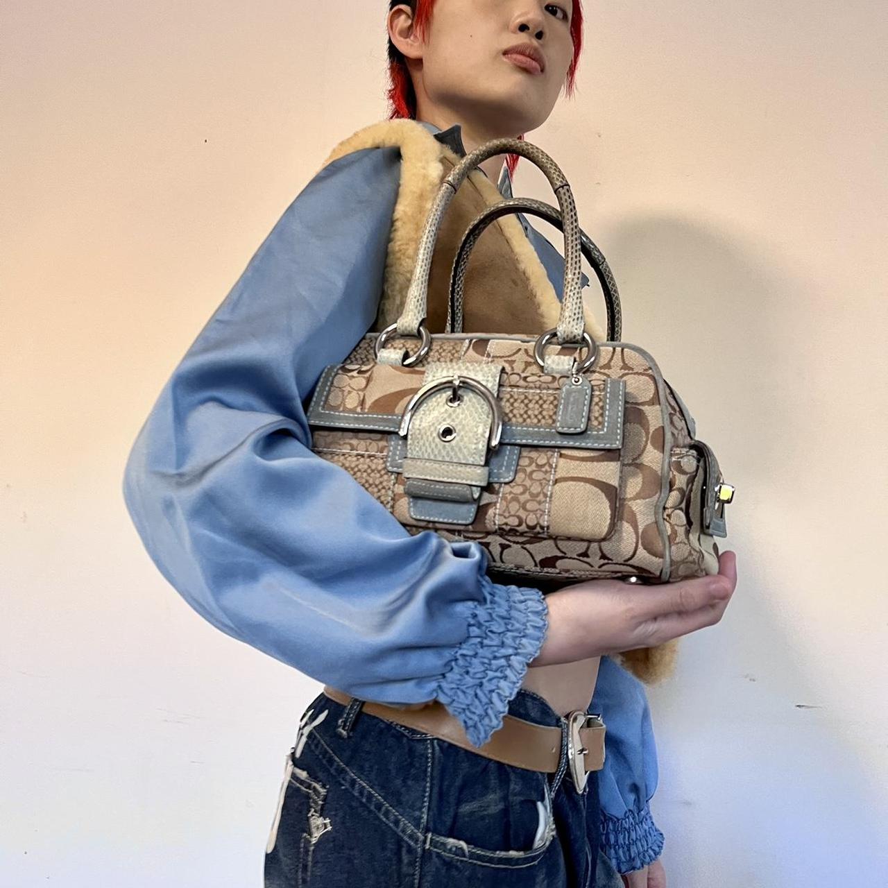 Vintage Coach Bowling style Bag