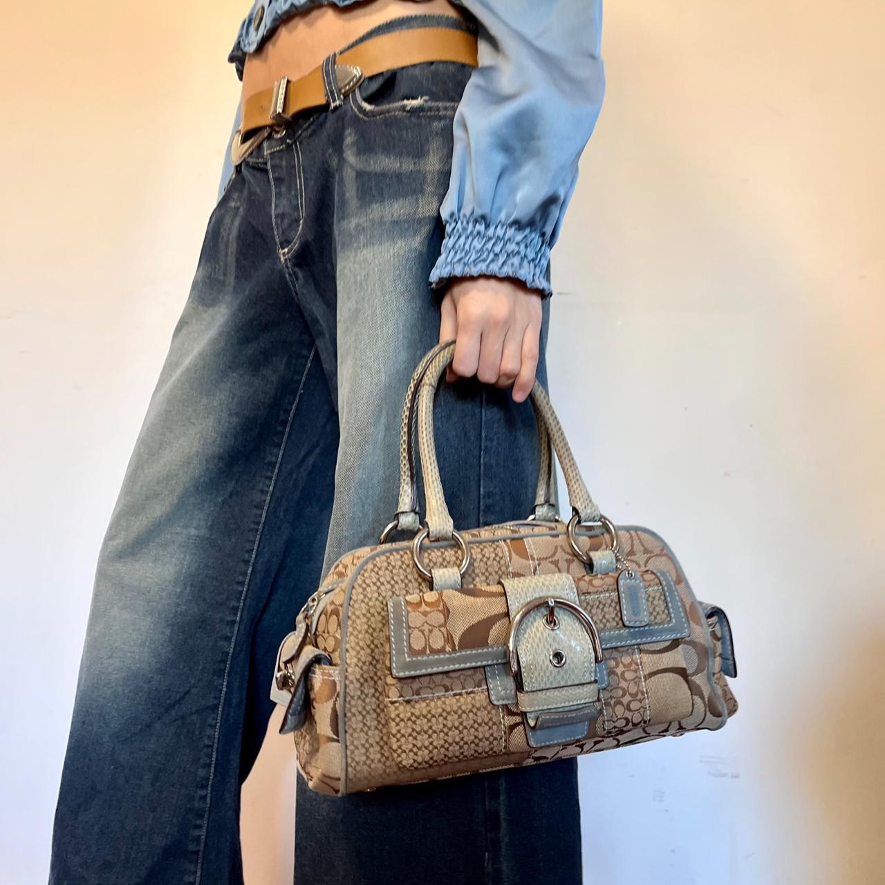Vintage Coach Bowling style Bag