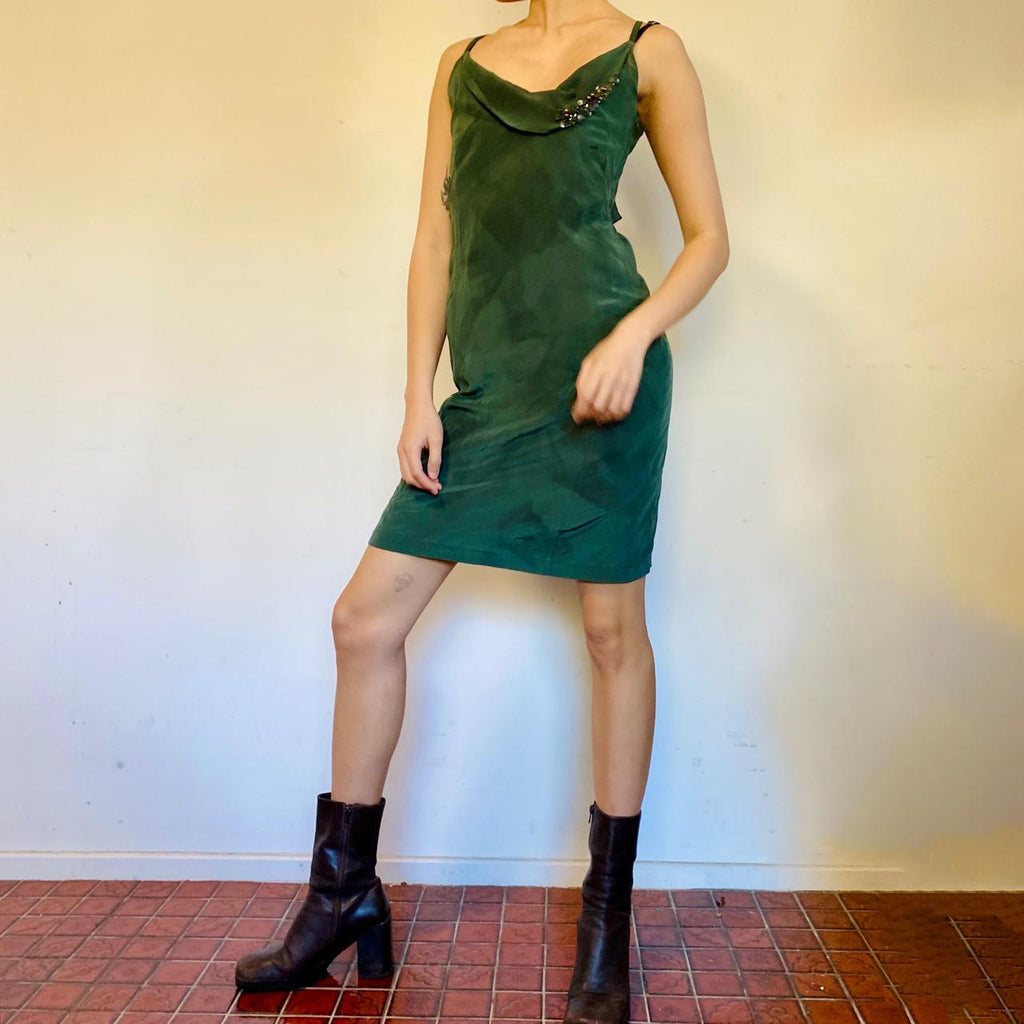 Vintage Y2K silk Diesel dress