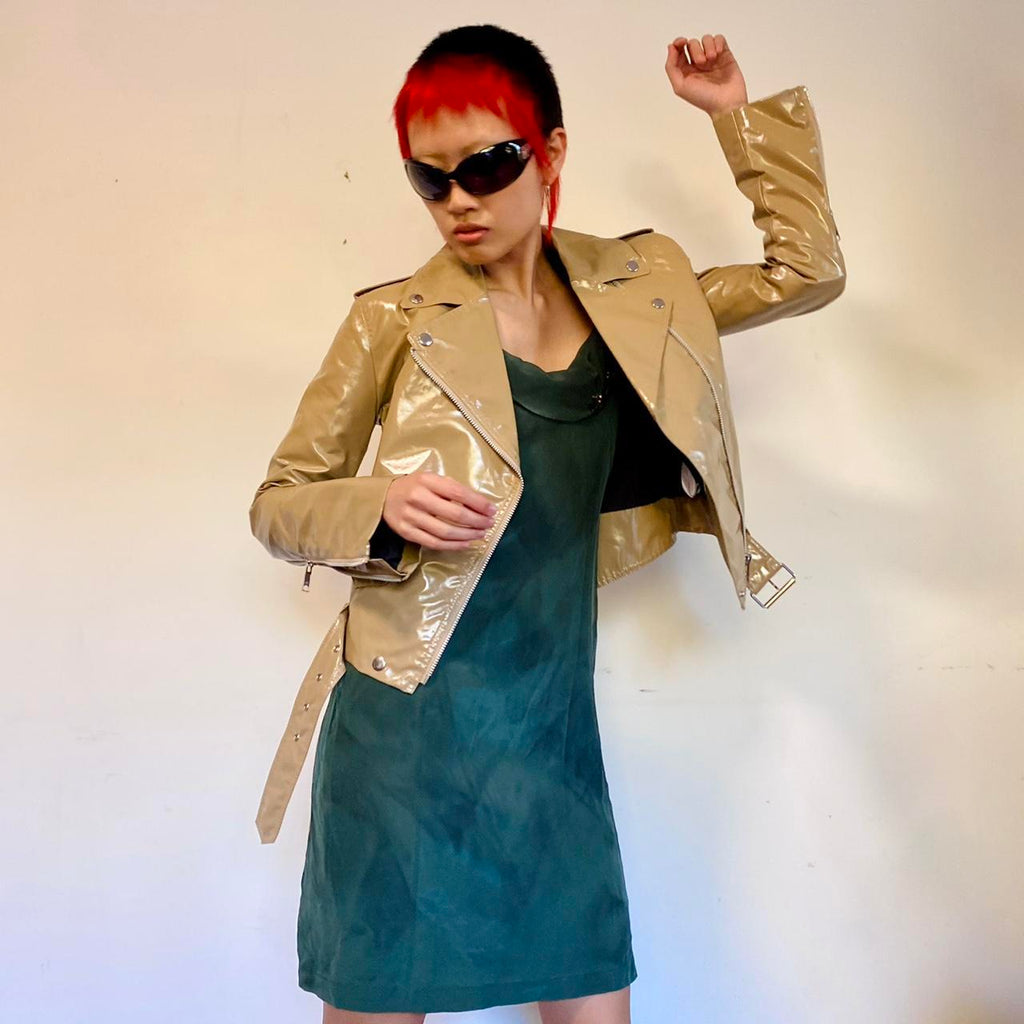 Vintage Y2K Jean Paul Gaultier motorcycle jacket