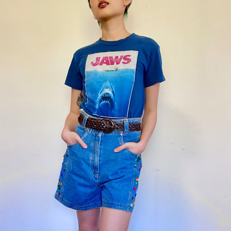 Vintage 90s “Jaws” baby tee