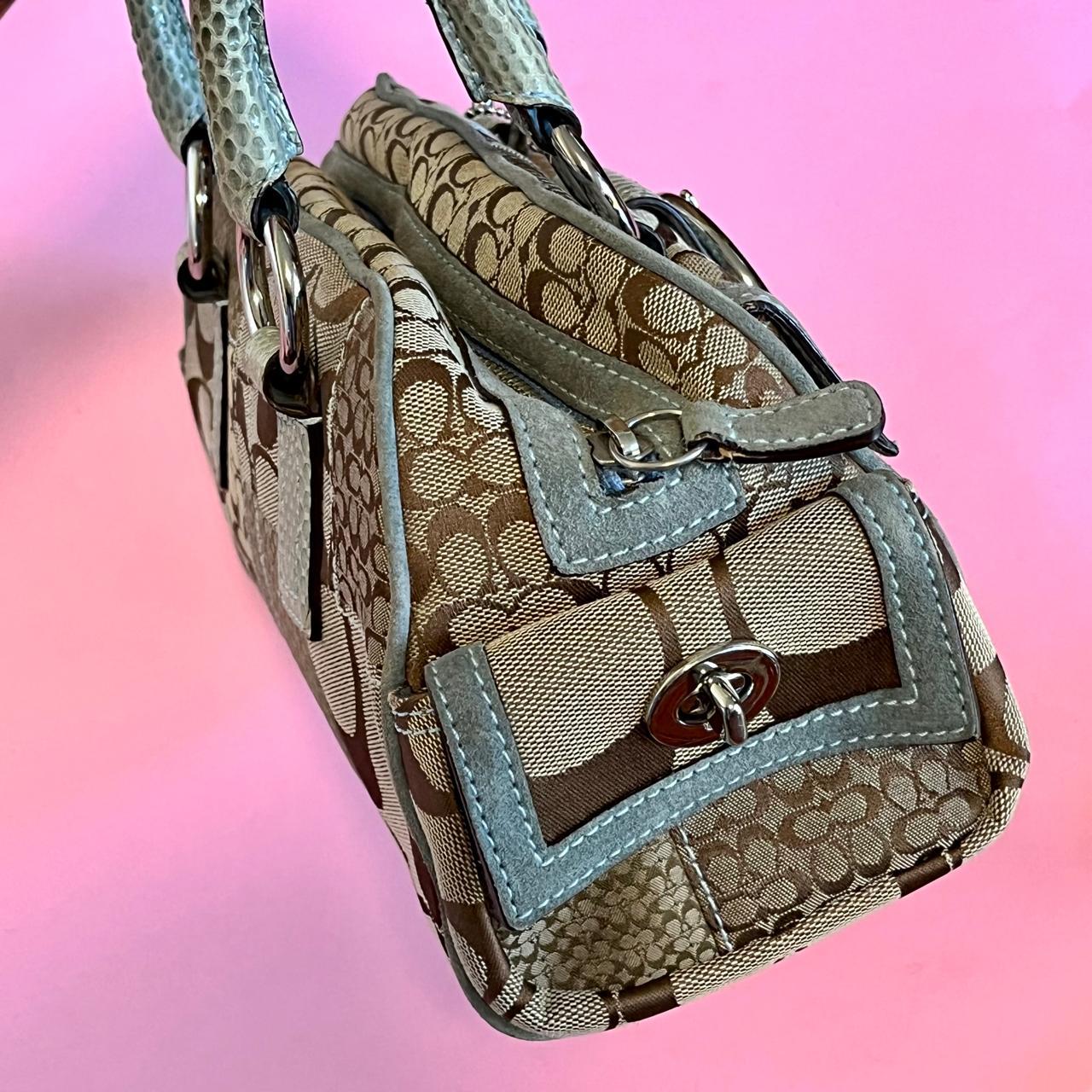 Vintage Coach Bowling style Bag