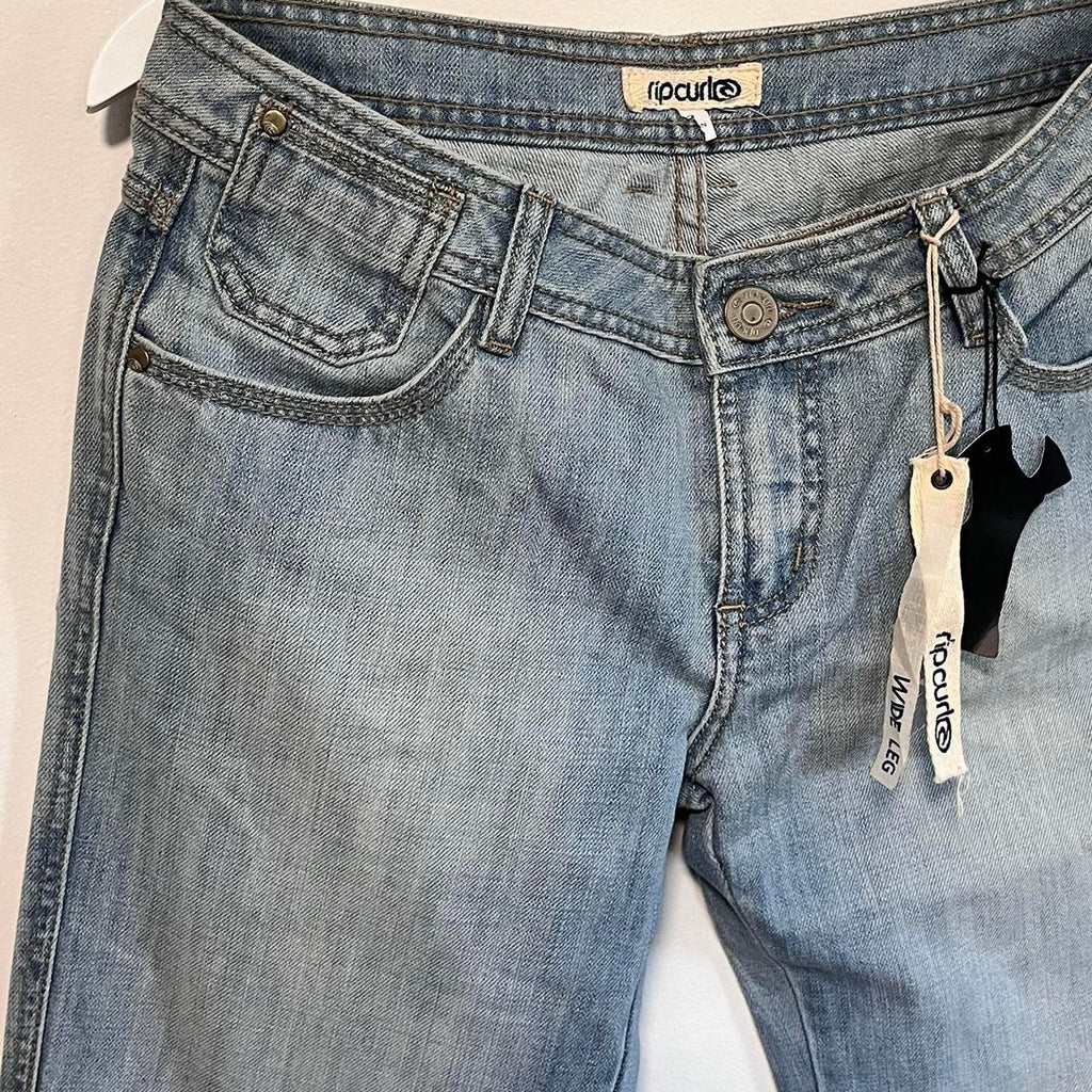 Vintage Y2K Ripcurl dead-stock wide leg jeans