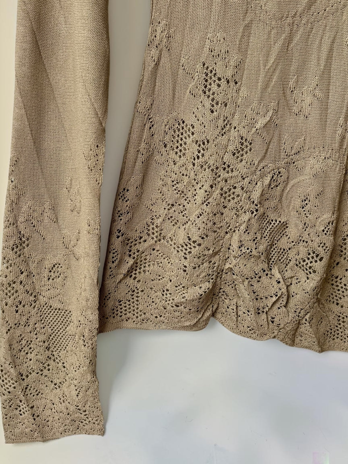 Vintage Christian Dior Boutique Paris top detail